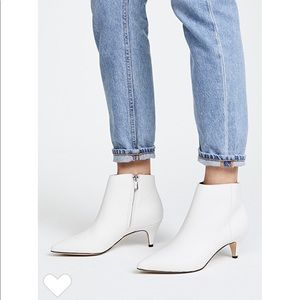 Circus sam edelman white booties Clearance